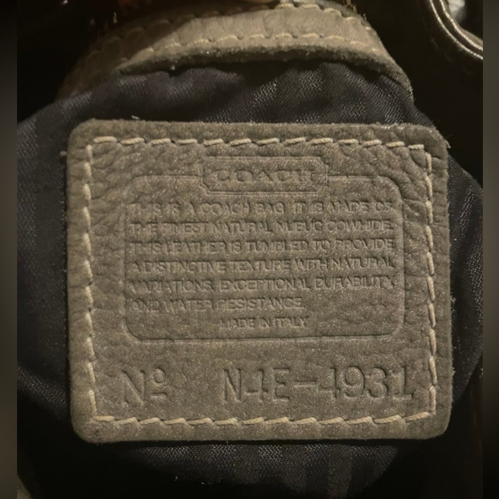 Vintage Coach Sonoma nubuck please read - Picture 3 of 3